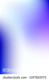 Holographic, Vector, Glossy Cover. Soft Color. Blue Screen Holographic, Pastel Cover Background.  Saturated, Neon, Modern Image. For Web Applications, Mobiles, Screen Template.