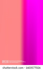 Holographic, Vector, Glossy Cover. Soft Color. Pink Screen Holographic, Pastel Cover Background.  Multicolor, Calm, Celebration Gradient. For Web Applications, Mobiles, Screen Template.