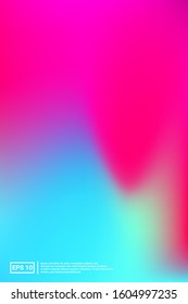 Holographic, Vector, Glossy Cover. Soft Color. Multicolor Screen Holographic, Pastel Cover Background.  Rainbow, Calm, Hipster Template. For Web Applications, Mobiles, Screen Template.