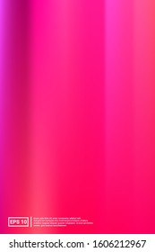 Holographic, Vector, Glossy Cover. Soft Color. Pink Screen Holographic, Pastel Cover Background.  Color, Light, Futuristic Gradient. For Web Applications, Mobiles, Screen Template.