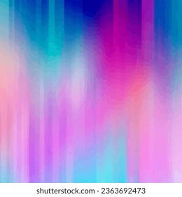 Holographic vector texture. Rainbow foil, unicorn, iridescent, background, hologram shine effect. Pearlescent metal sparkly surface for design prints. Vector illustration