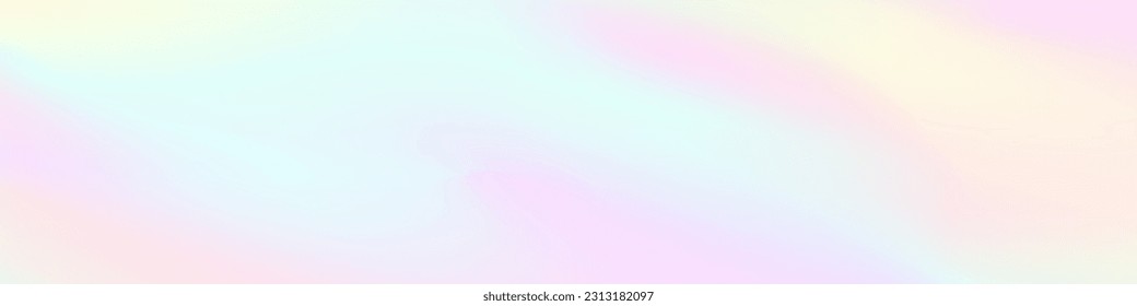 Banner holográfico vector multicolor lindo color