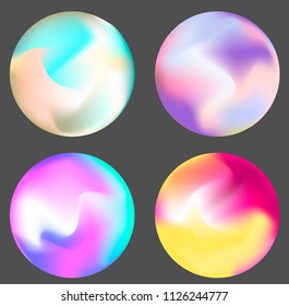 Holpgraphic gradient sphere, vector