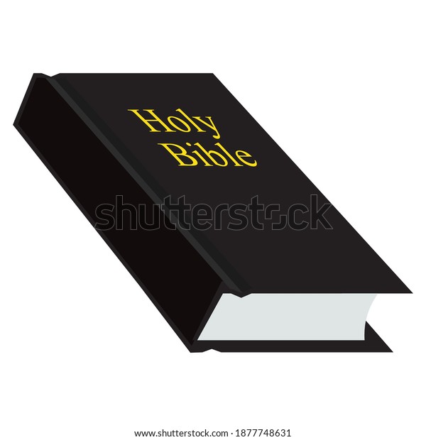 Holy Bible Book Illustration Vector Stock Vector (Royalty Free ...