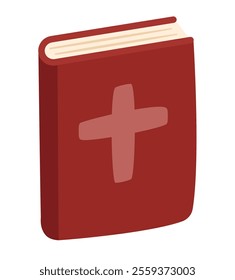 holy bible catholic isolated design