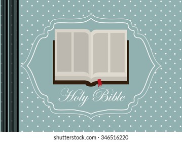 holy bible design, vector illustration eps10 graphic 