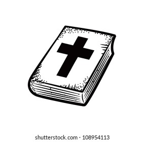 Holy Bible In Doodle Style