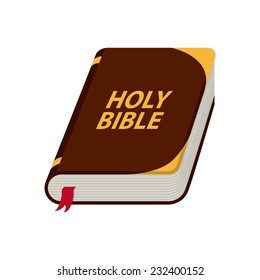 holy bible graphic design , vector illustration