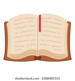 Holy bible icon in flat