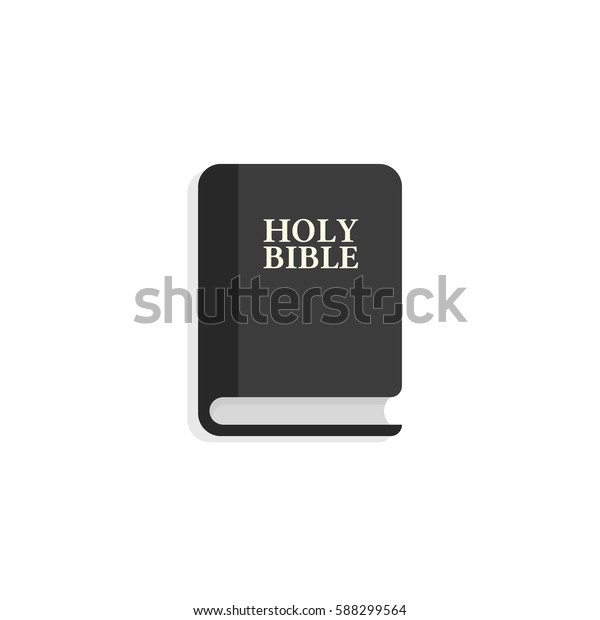 Holy Bible Icon Vector Stock Vector (Royalty Free) 588299564