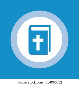 Holy Bible icon . Vector illustration