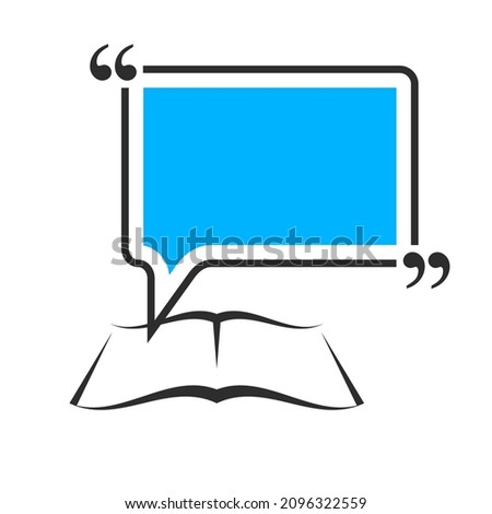 Holy Bible quotation frame. Flat isolated Christian vector illustration, biblical background.