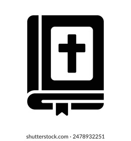 A holy book of bible, sacred book vector design