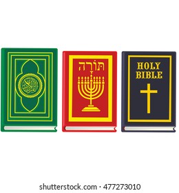 Holy books- bible, quran, torah