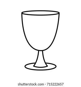 Holy chalice isolated