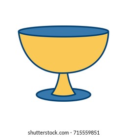 Holy chalice isolated