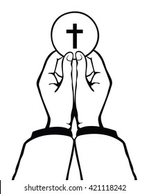 Holy Communion vector