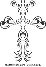 Holy Cross Design for print or use as poster, card, flyer, Tattoo or T Shirt