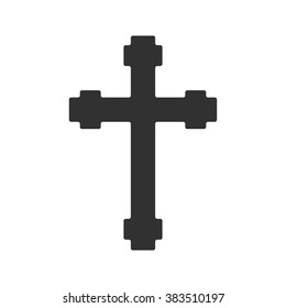 Holy Cross Icon Stock Vector (Royalty Free) 383510197 | Shutterstock