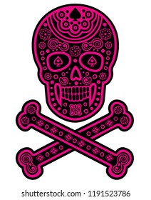 Holy Death, Day of the Dead, mexican sugar skull, grunge vintage design t shirts