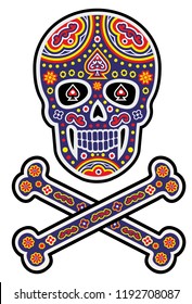 Holy Death, Day of the Dead, mexican sugar skull, vintage design t shirts