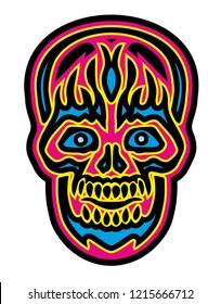 Holy Death, Day of the Dead, mexican sugar skull, vintage design t shirts