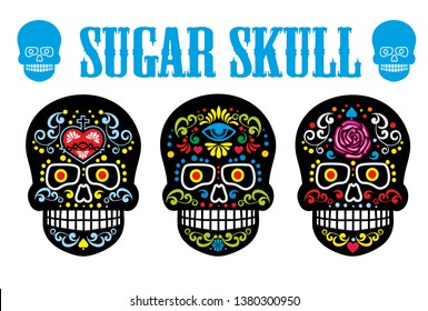 Holy Death, Day of the Dead, mexican sugar skull, vintage design t shirts