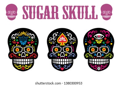 Holy Death, Day of the Dead, mexican sugar skull, vintage design t shirts