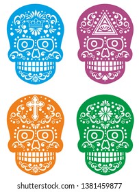 Holy Death, Day of the Dead, mexican sugar skull, vintage design t shirts