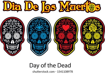 Holy Death, Day of the Dead, mexican sugar skull