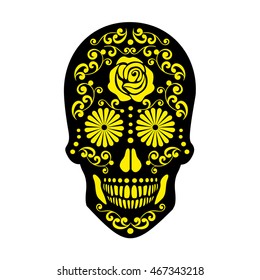 Holy Death, Day of the Dead, mexican sugar skull