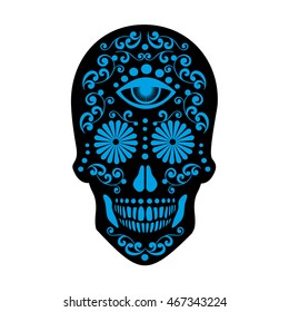 Holy Death, Day of the Dead, mexican sugar skull