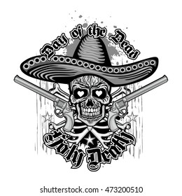 Holy Death, Day of the Dead, mexican sugar skull