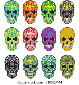 Holy Death, Day of the Dead, mexican sugar skull, vintage design t shirts
