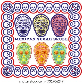 Holy Death, Day of the Dead, mexican sugar skull, vintage design t shirts