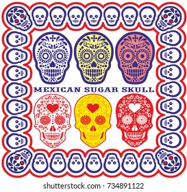 Holy Death, Day of the Dead, mexican sugar skull, vintage design t shirts
