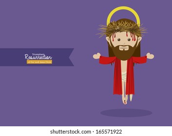 holy design over purple background vector illustration 