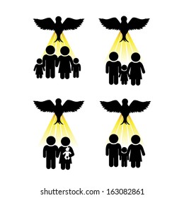 holy design over white background vector illustration 