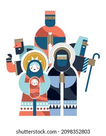 holy family and kings characters