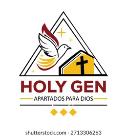 HOLY GEN VEKTOR LOGO DESIGN VORLAGE
