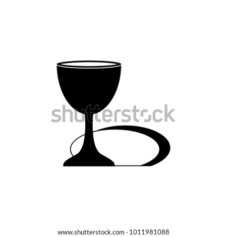 holy grail icon. Element of religious culture icon. Premium quality graphic design icon. Signs, outline symbols collection icon for websites, web design, mobile app on white background