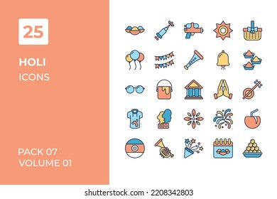 Holy icons collection. Set vector line with elements for mobile concepts and web apps. Collection modern icons.