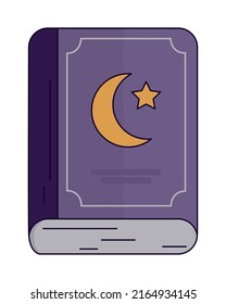 holy koran icon on white background