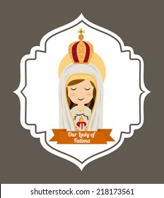 holy mary design , vector illustration