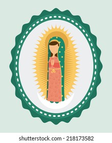 holy mary design , vector illustration