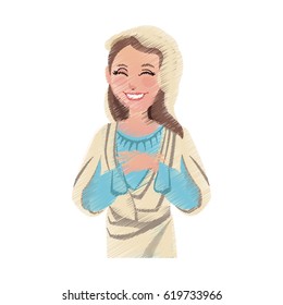 holy mary icon image