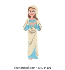 holy mary icon image
