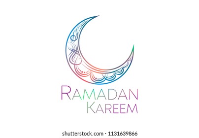 Holy month ramadan. Vector illustration design.