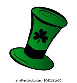 Holy patrick hat irish hat icon