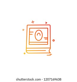 Holy Quran icon design vector